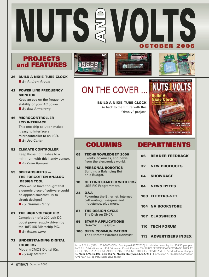 Nuts and Volts 2006-10